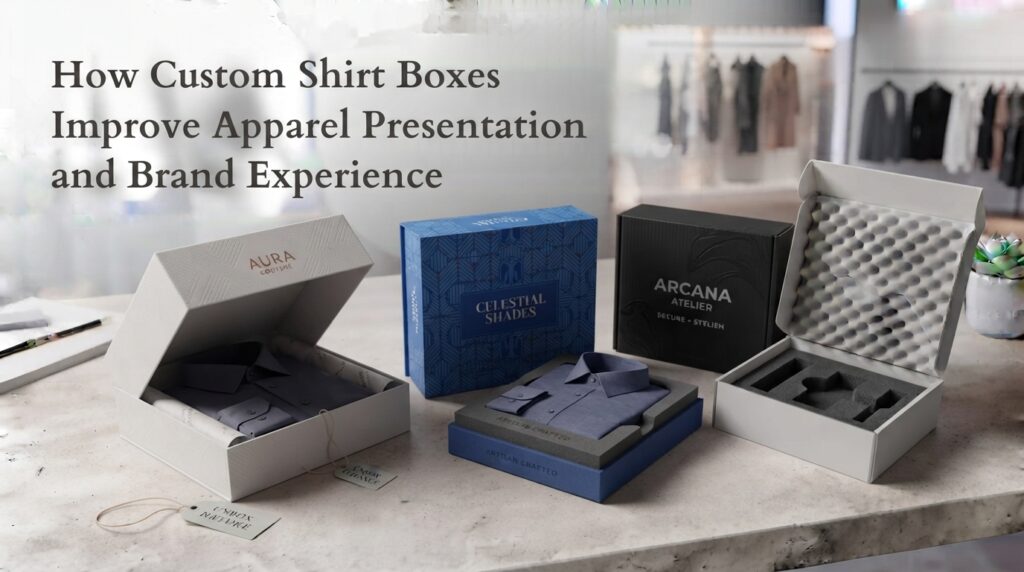 How Custom Shirt Boxes Improve Apparel Presentation and Brand Experience